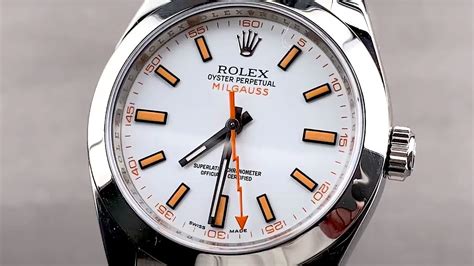 rolex milgauss dial for sale|Rolex Milgauss 116400 for sale.